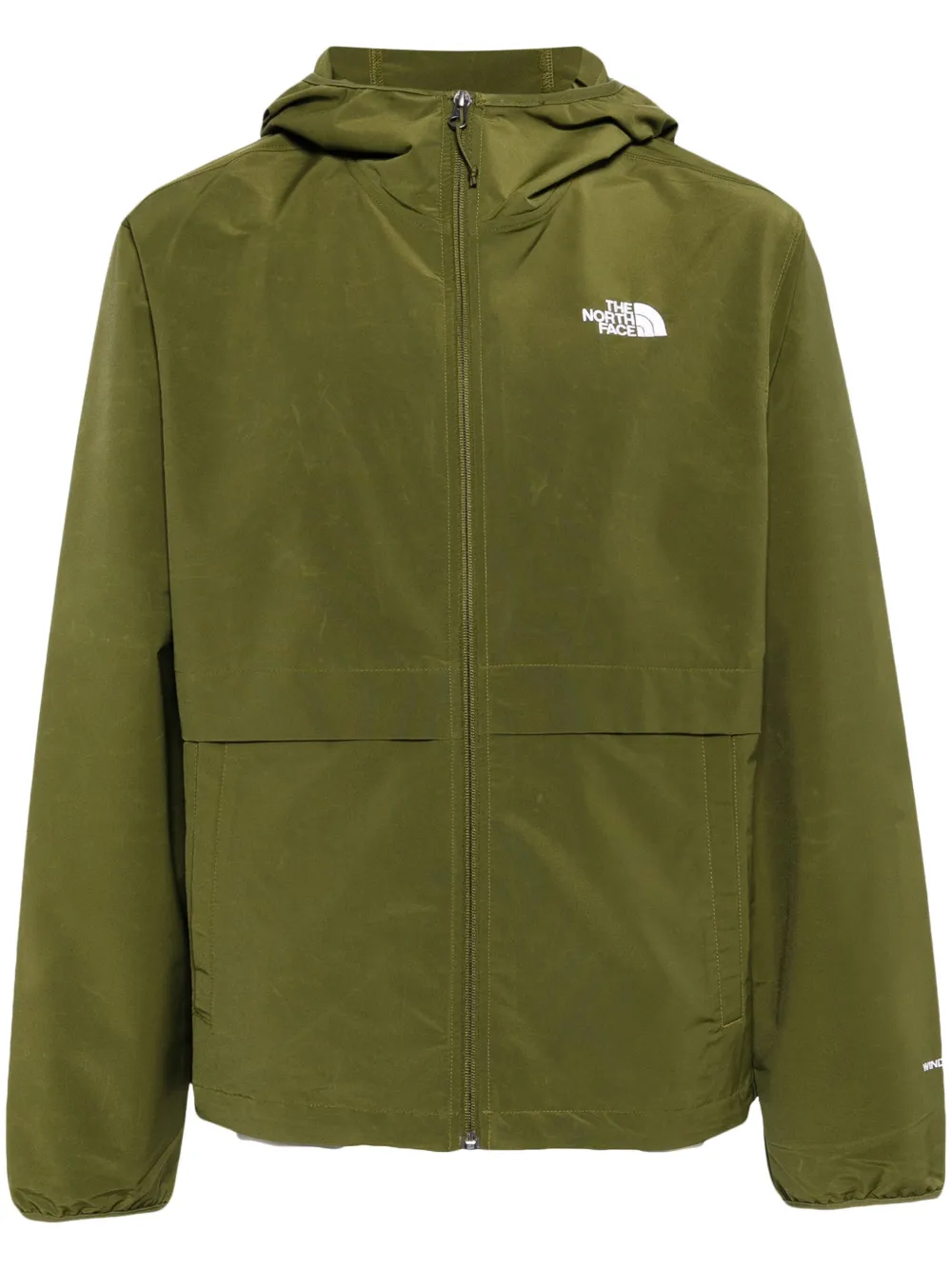 The North Face Easy Wind Hooded Jacket In Green