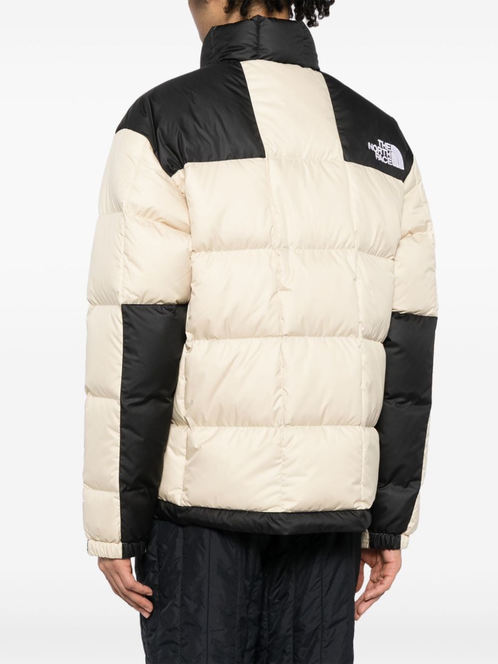 Shop The North Face Lhotse Down Puffer Jacket In Neutrals