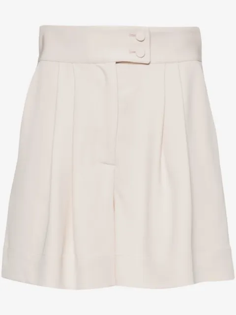 STYLAND pleated high-waist tailored shorts