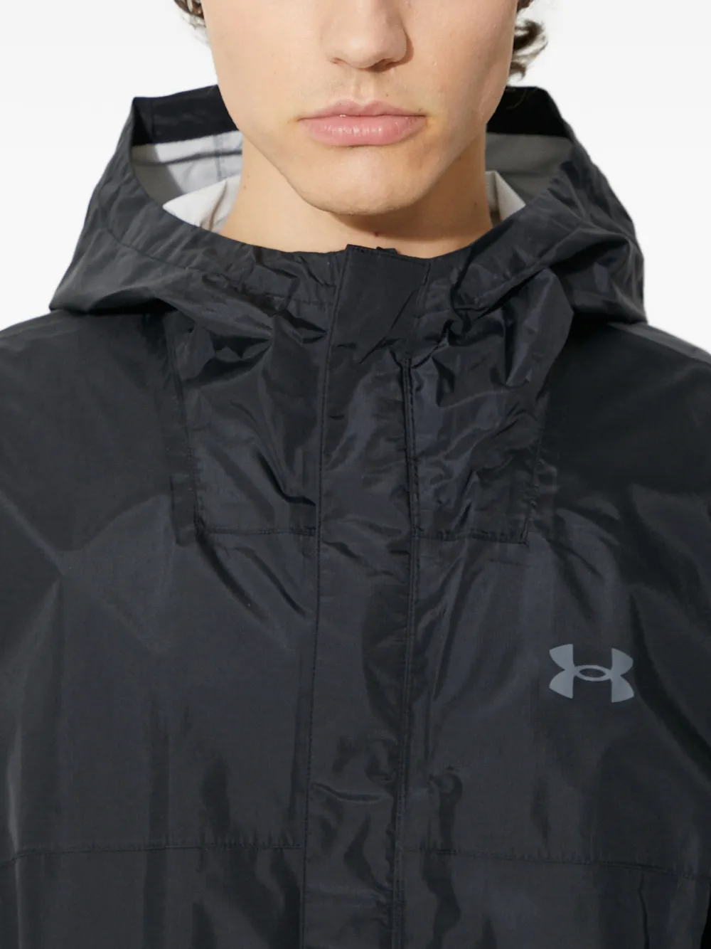 Under Armour UA Stormproof Cloudstrike 2.0 jack met capuchon Zwart