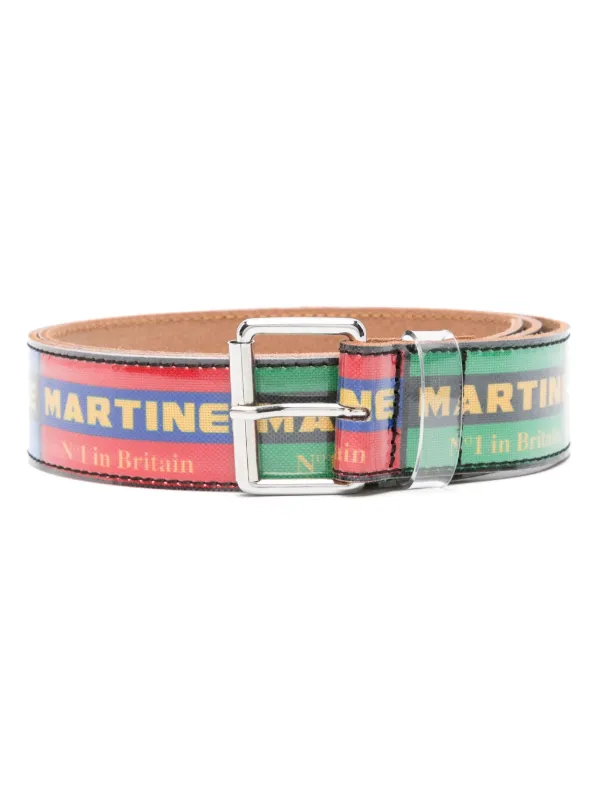 Martine Rose logo-print Belt - Farfetch