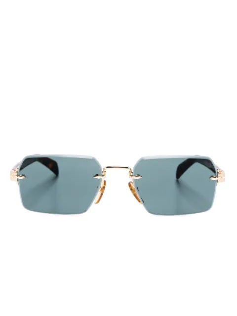 Eyewear by David Beckham rectangle-frame sunglasses