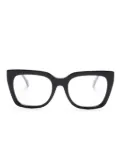 Carolina Herrera butterfly-frame glasses - Black