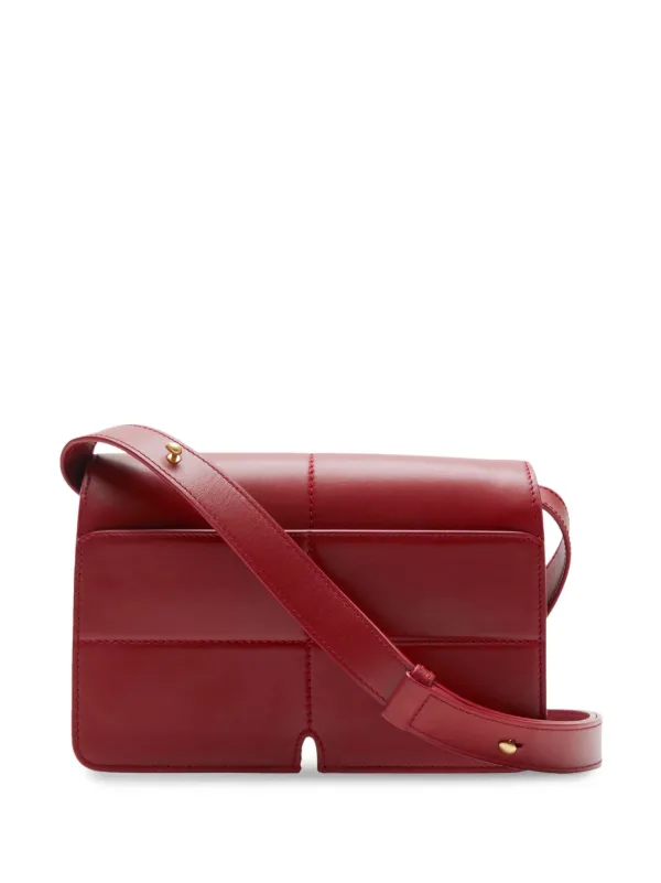【送料&関税込】Burberry Ll Snip Shoulder Bag Cj1 Womens Bag Burberry Snip Leather Shoulder Bag | Red | FARFETCH