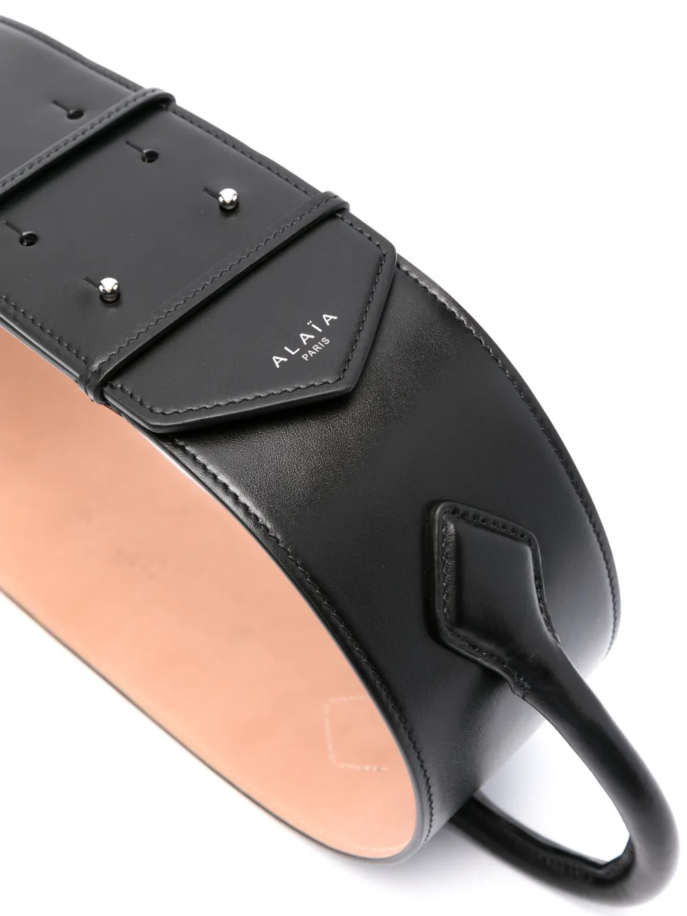 Alaïa Teckel Handle leather belt | Image 2