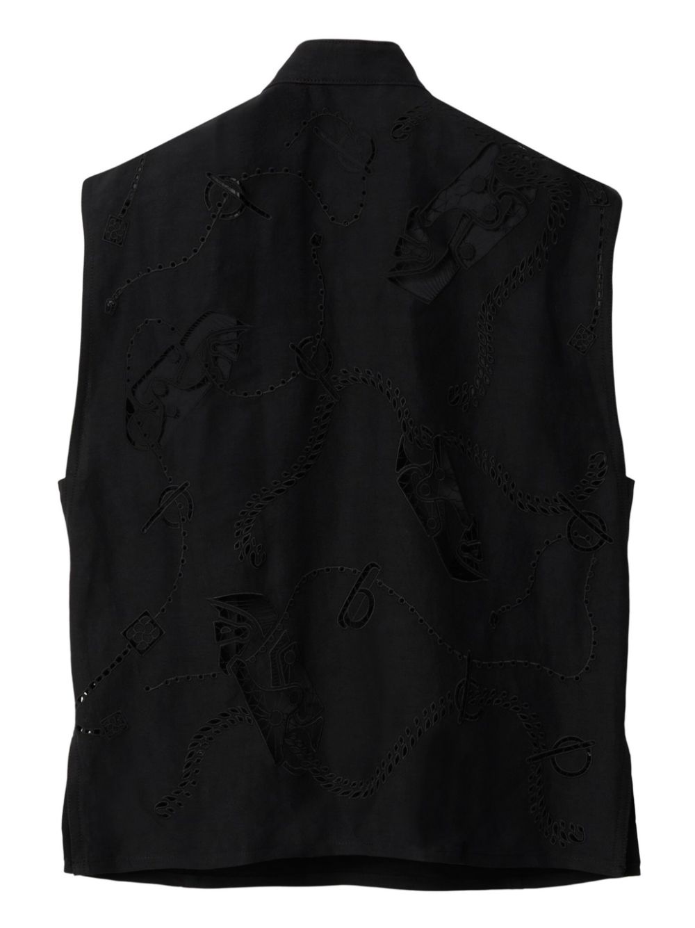 Burberry broderie anglaise canvas vest Women