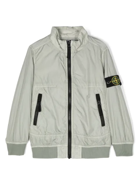 Stone Island Junior Giacca con applicazione Compass