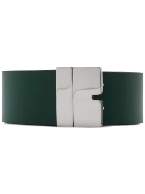 Burberry B-Cut leather reversible belt Men