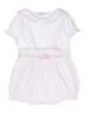 Tartine Et Chocolat cotton body and shorties set - Pink