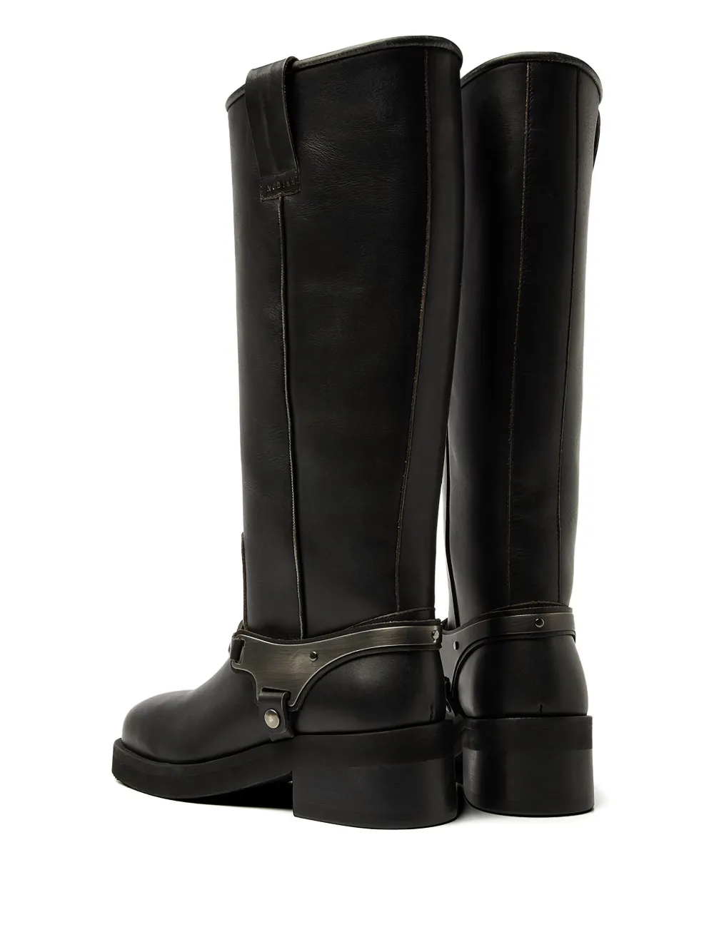 Nubikk 50mm Eve Lynn Knee-high Boots In Black