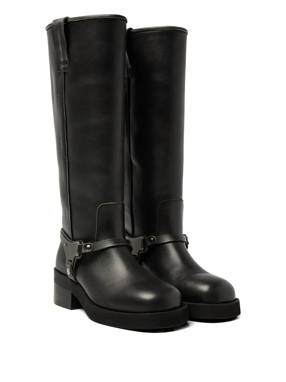 Nubikk 50mm Eve Lynn Knee-high Boots In Black
