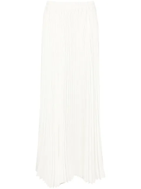 STYLAND high-waist pleated midi skirt