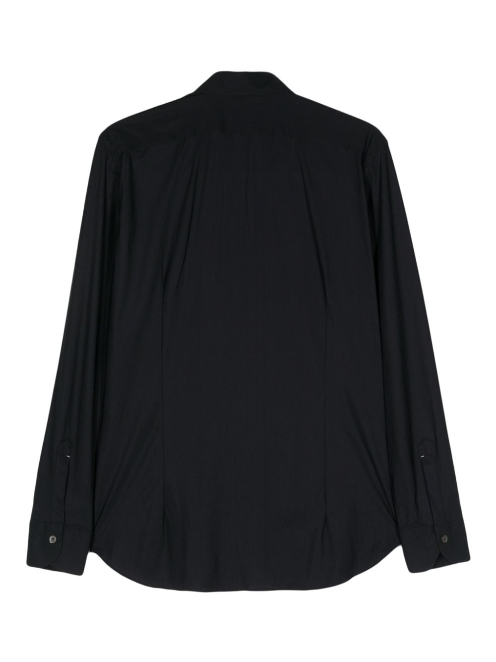 Shop Mazzarelli Long-sleeve Shirt In Black