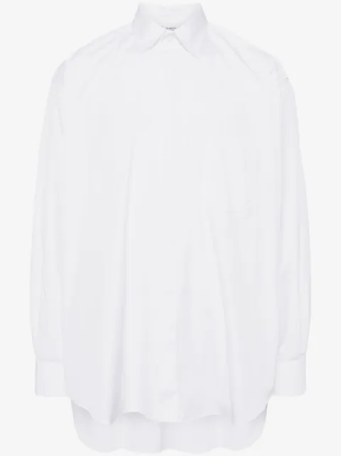 VETEMENTS camisa con etiqueta del logo