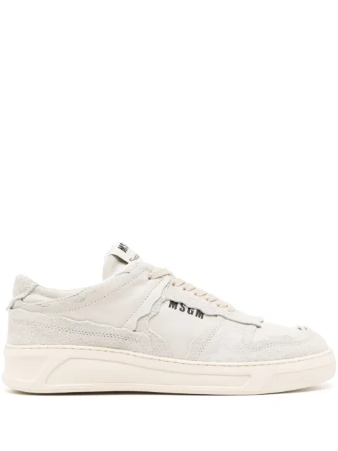 MSGM FG-1 leather sneakers