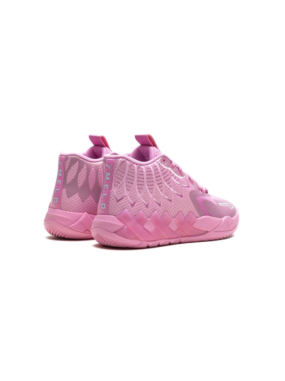 Shop Puma Mb.01 Iridescent Jr "iridescent" Sneakers In Pink