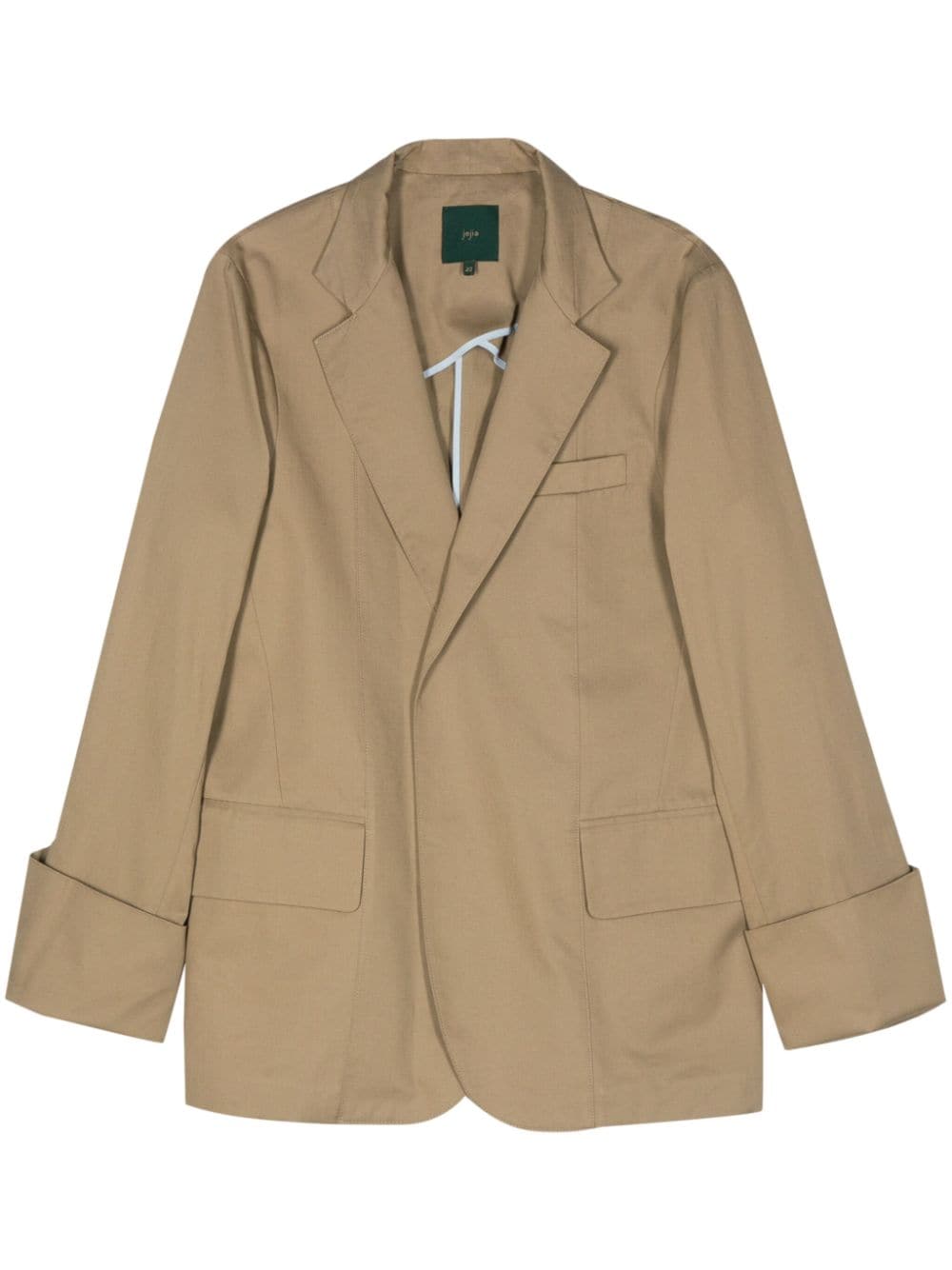 open-front cotton jacket