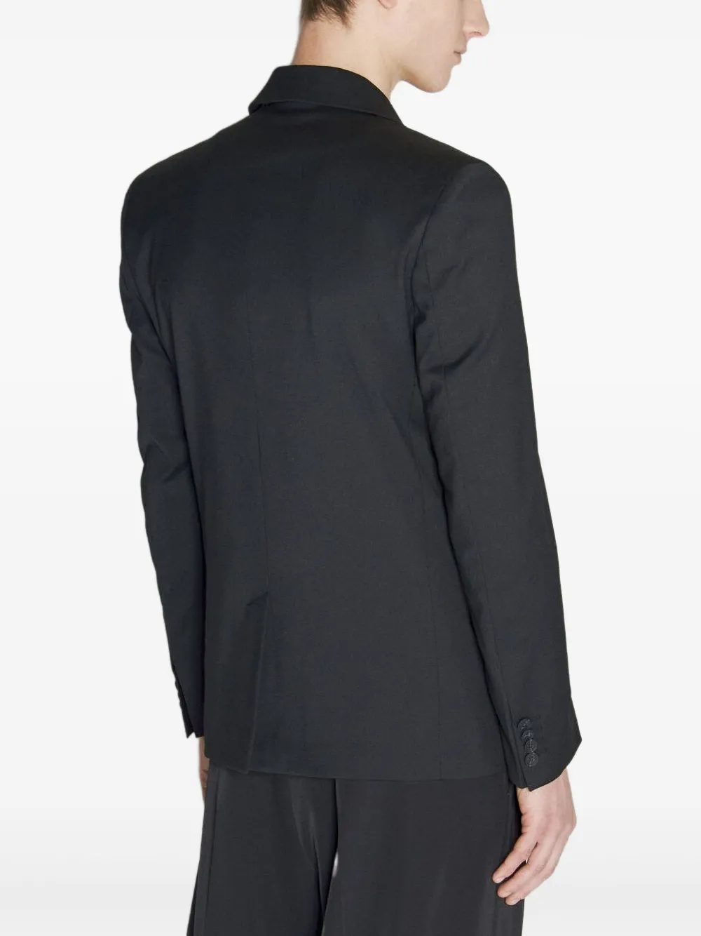 Han Kjobenhavn Decorative-plaque Blazer In Black