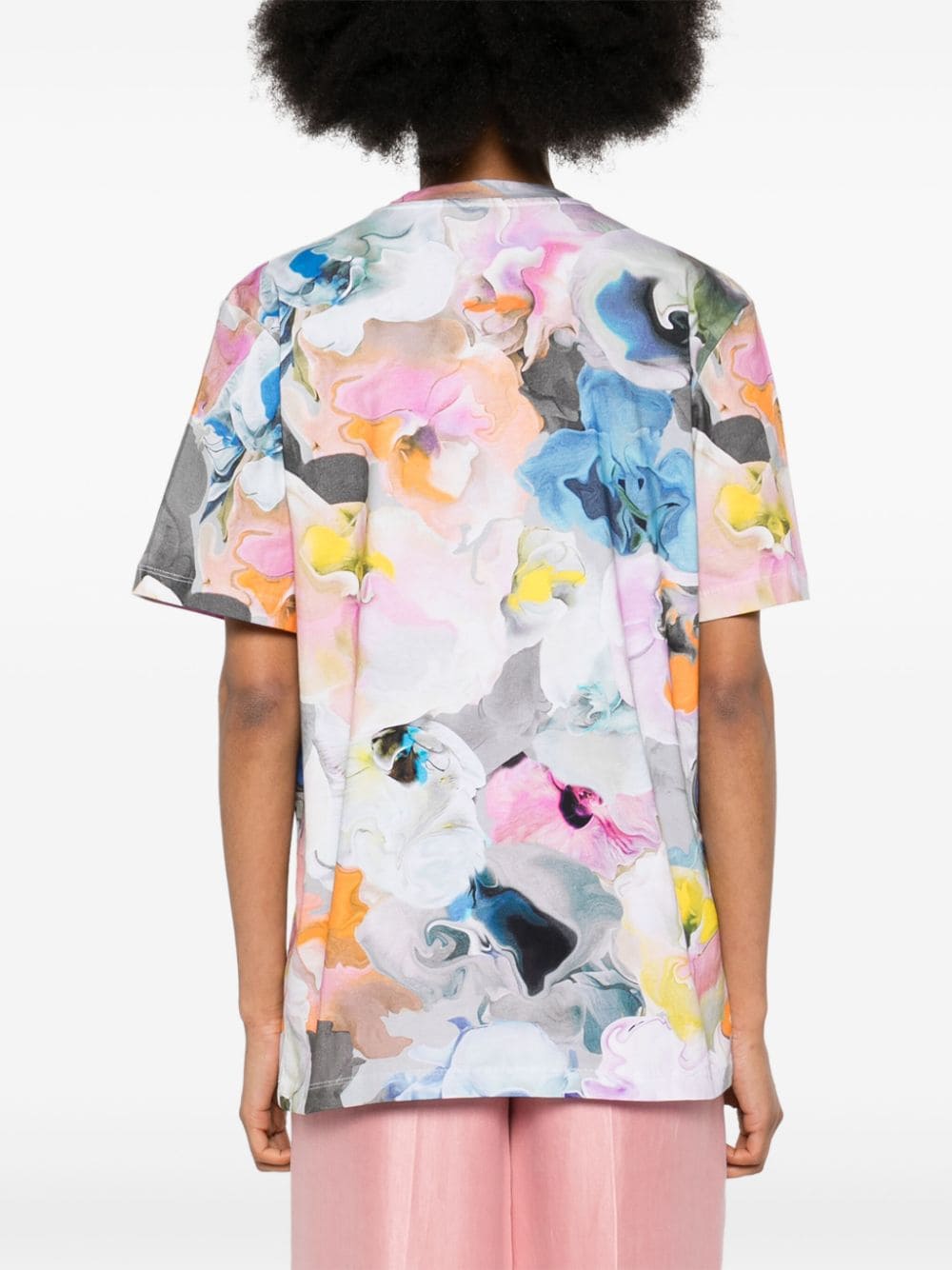 Shop Stine Goya Liquified Orchid T-shirt In Pink