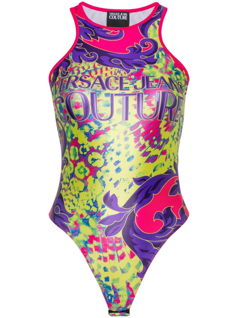 Versace Jeans Couture - Purple Chain Couture Bodysuit