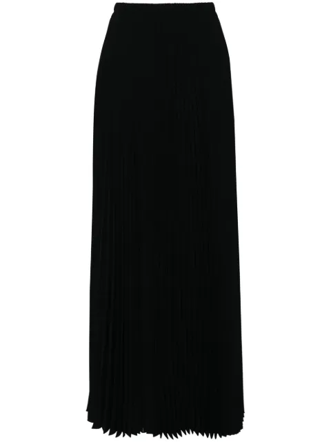 STYLAND high-waist pleated midi skirt