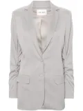 STYLAND pinstriped single-breasted blazer - Grey