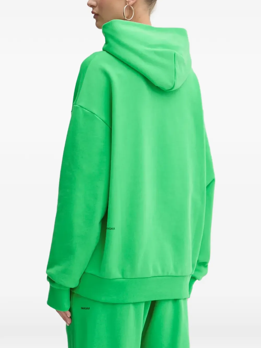 Pangaia Hoodie met tekstprint Groen