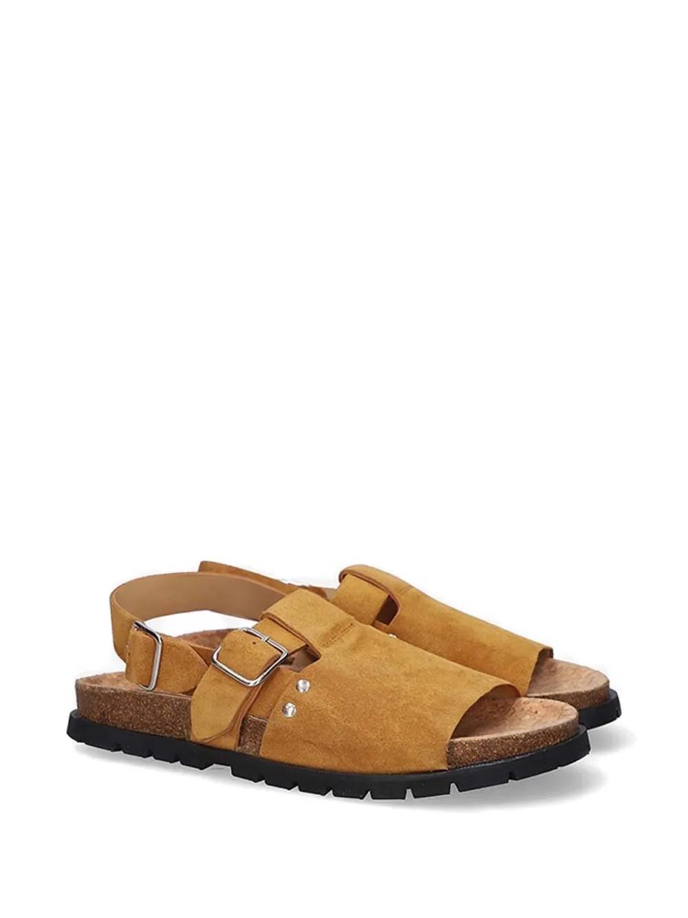 A.P.C. Noe suede sandals Beige