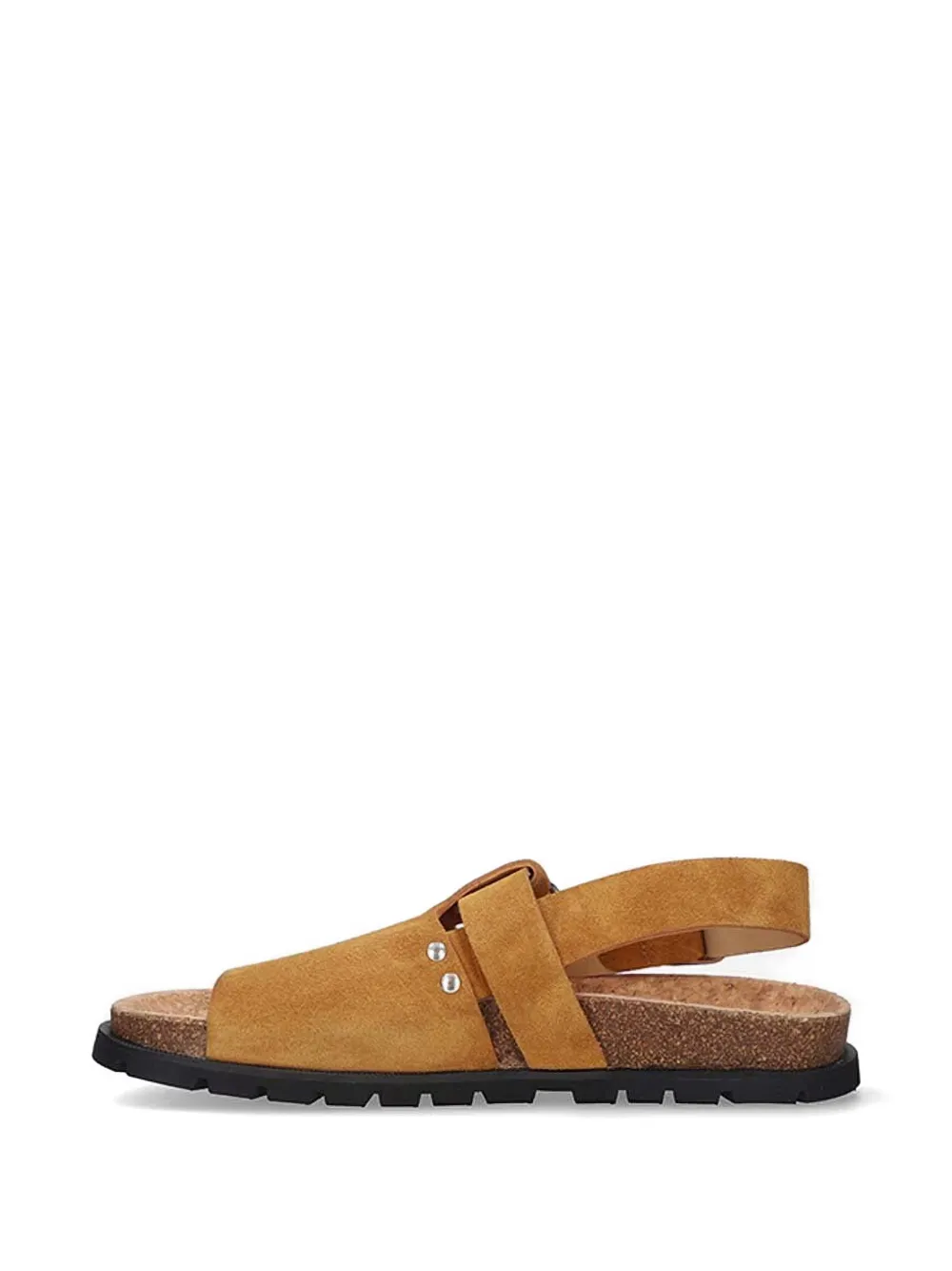 A.P.C. Noe suede sandals Beige