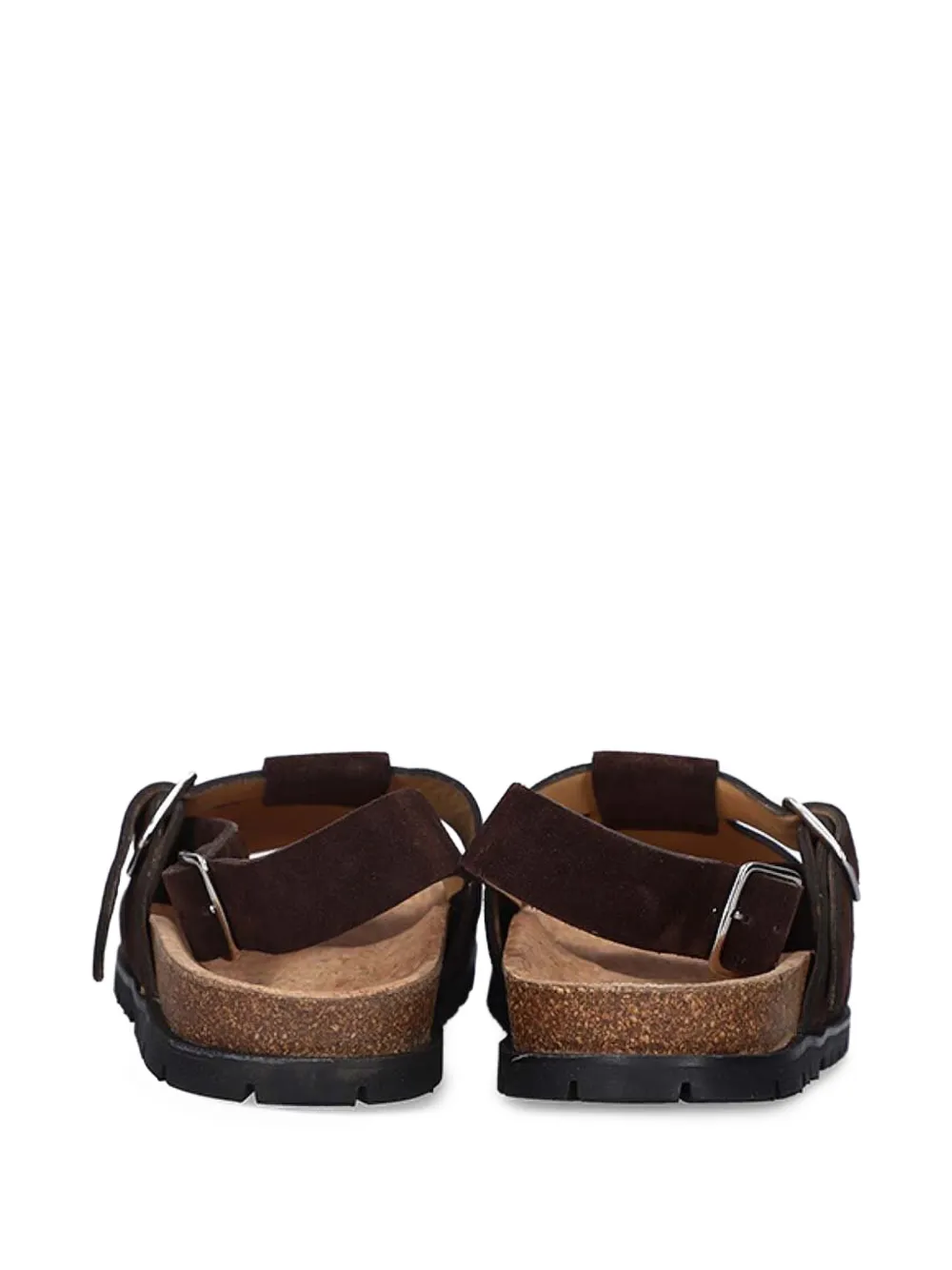 A.P.C. Suède sandalen Bruin