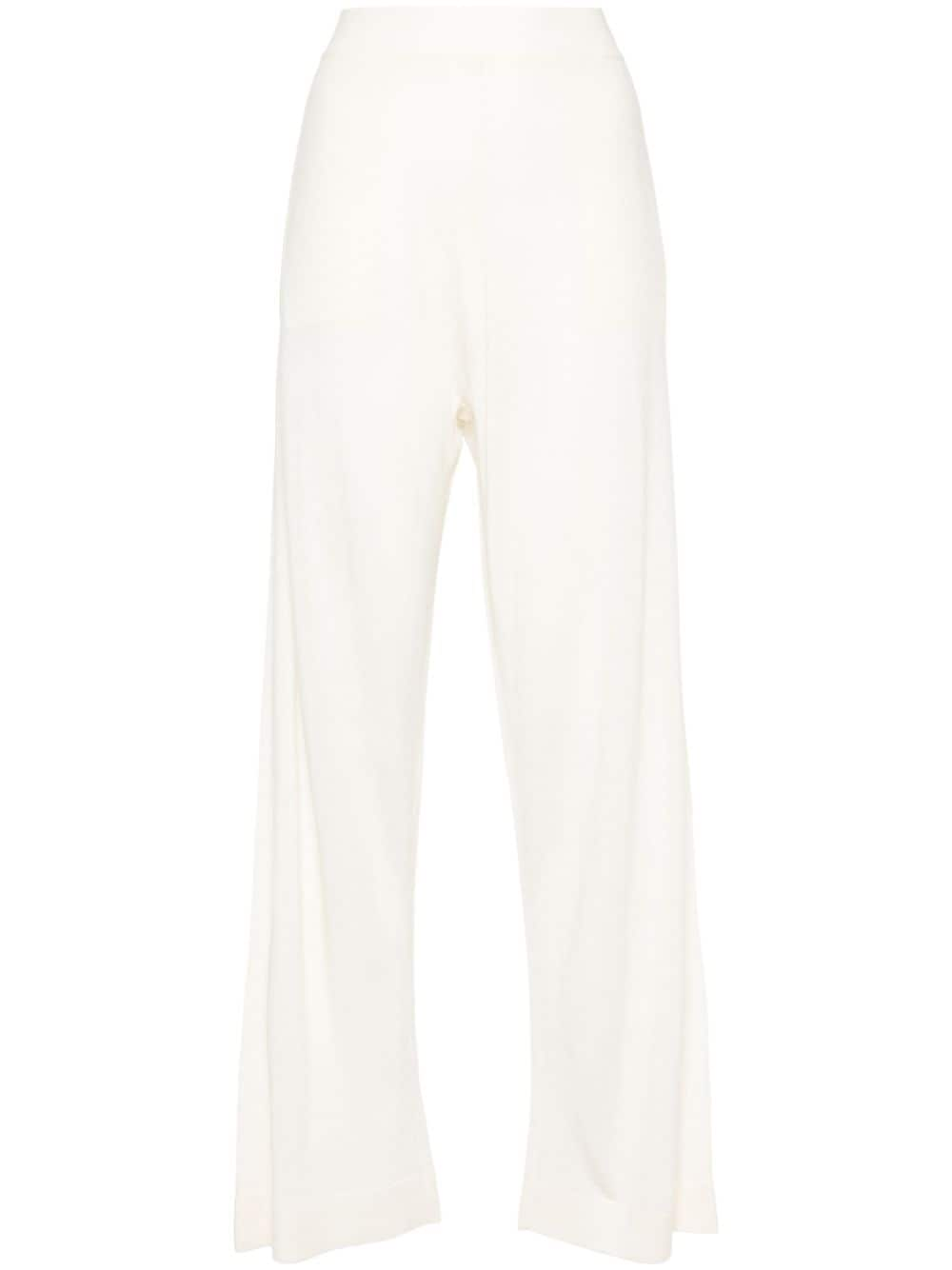 Allude Straight broek Beige