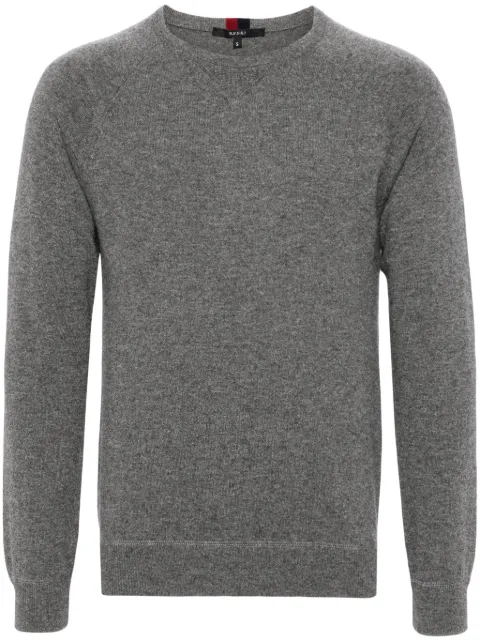 Gucci stripe-detailing cashmere jumper 