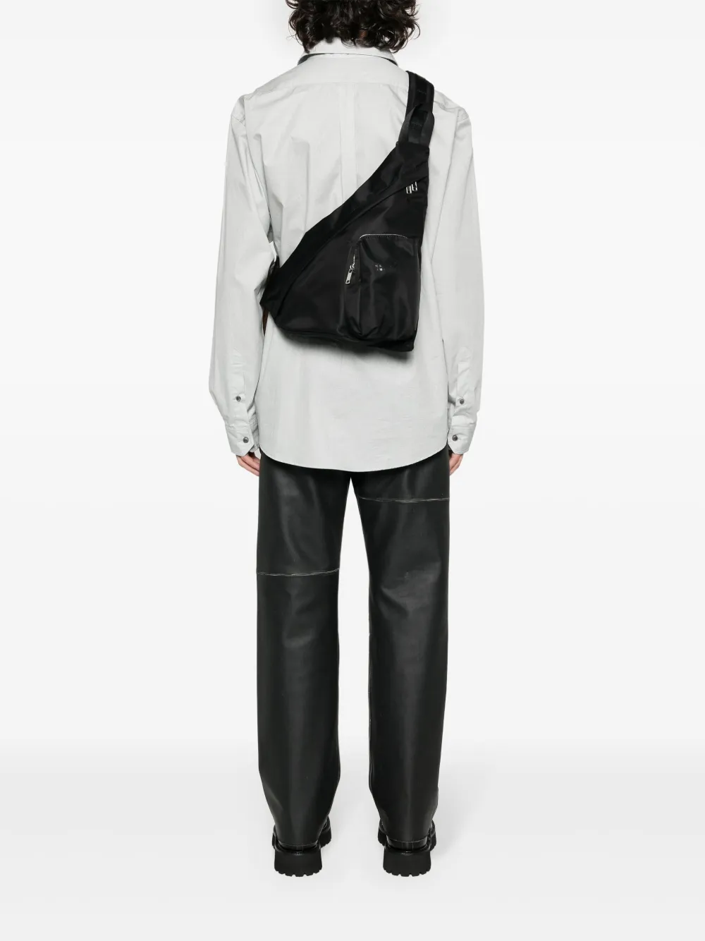 MM6 Maison Margiela Japanese sling bag - Zwart
