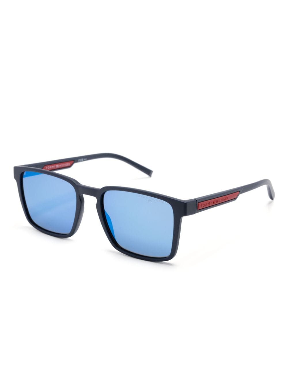 Tommy Hilfiger square-frame sunglasses - Blauw