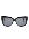 Ferragamo Eyewear oversize-frame sunglasses - Black