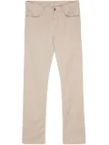 Canali slim-fit chino trousers - Neutrals