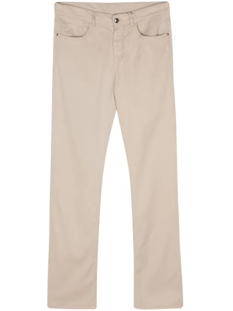 Canali slim-fit chino trousers