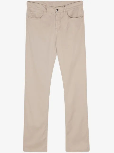 Canali slim-fit chino trousers