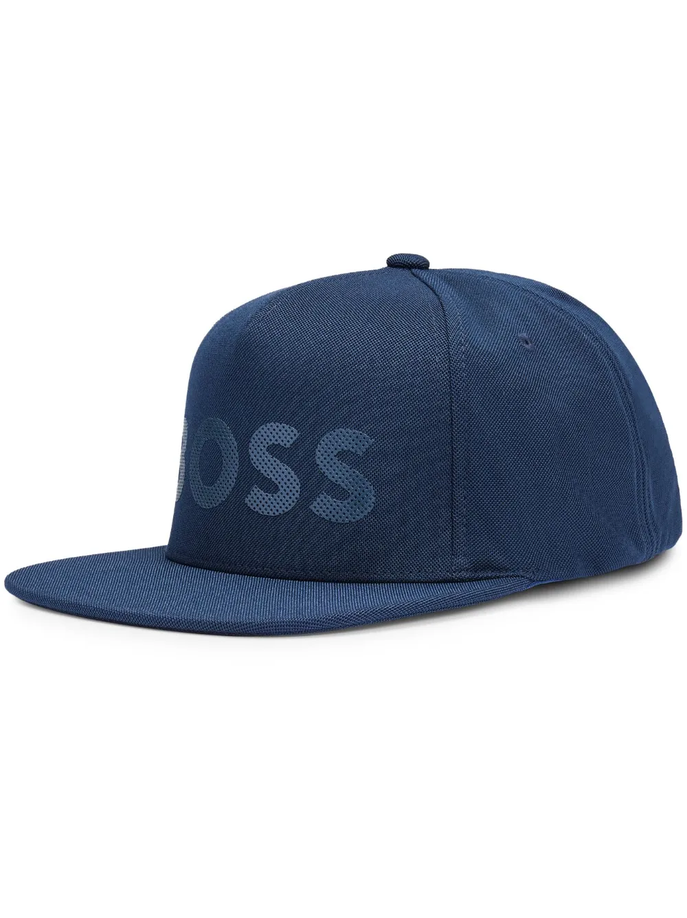 BOSS Boné com aba flat e logo | Azul | Image 1