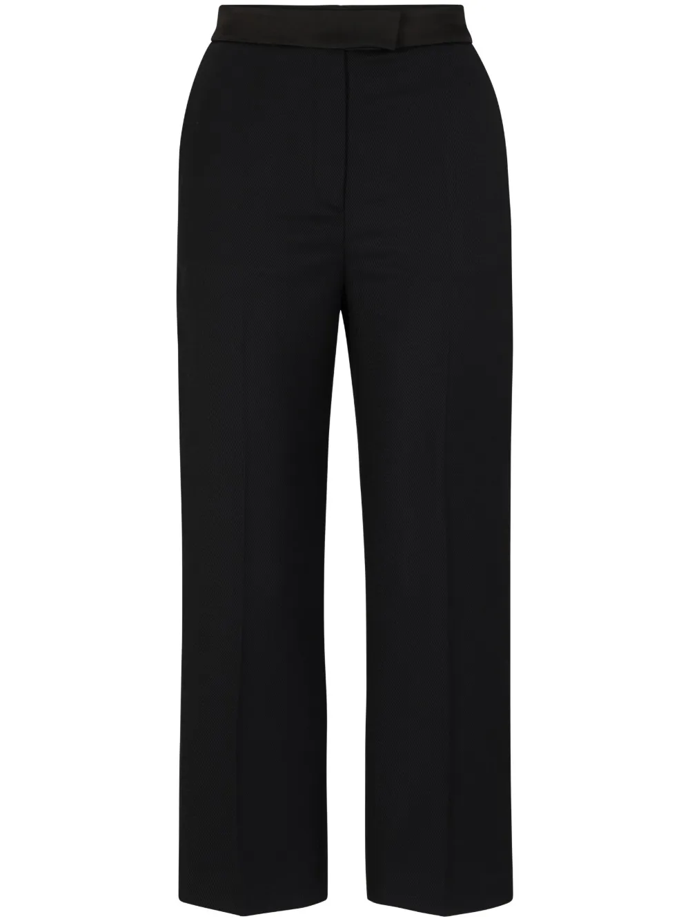 tailored cropped trousers