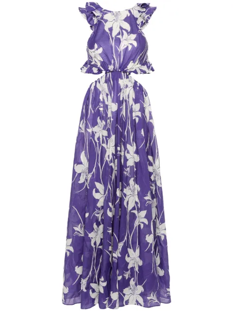 ZIMMERMANN Acadian ruffle cotton dress