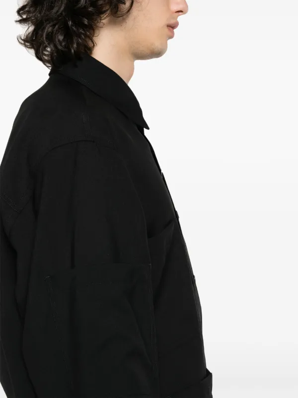 MM6 Maison Margiela マルチポケット シャツ | ブラック