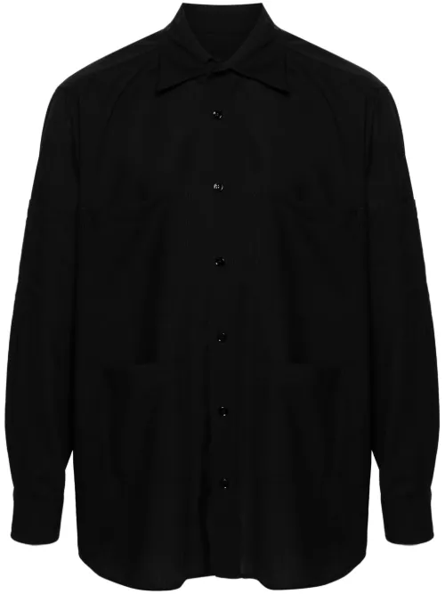 Chemise en laine à design multi-poches - MM6 Maison Margiela - Modalova