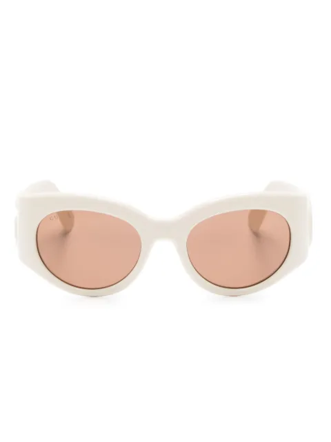 Gucci Eyewear Double G rectangle-frame sunglasses