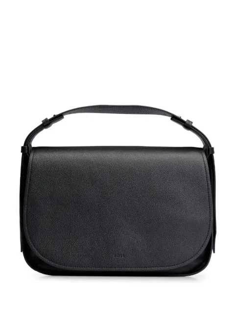 BOSS Bolsa tiracolo de couro com logo