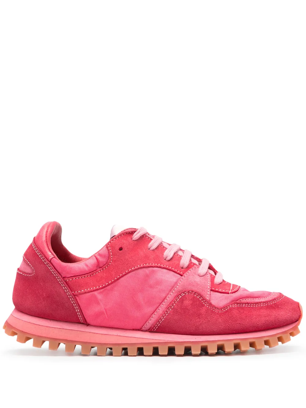 Comme Des Garçons Marathon suede sneakers Pink