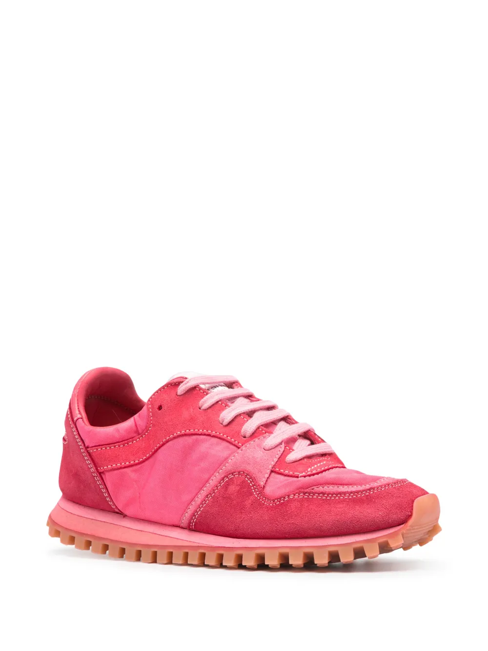 Comme Des Garçons Marathon suède sneakers - Roze