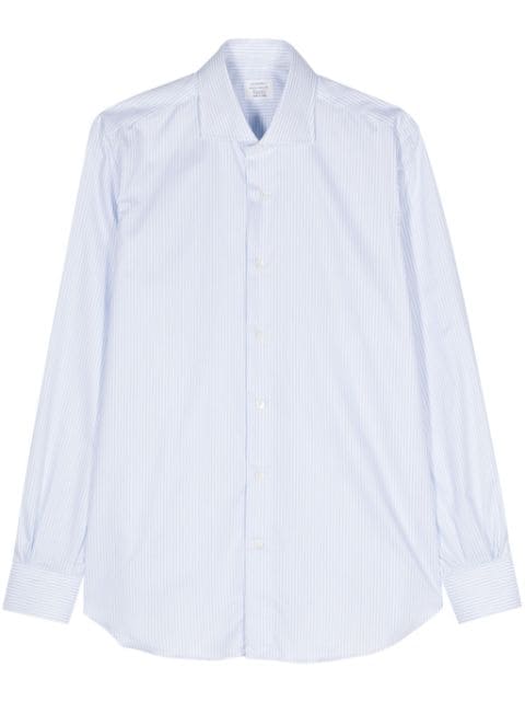 Mazzarelli striped cotton shirt