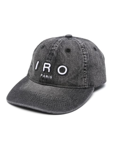 IRO logo-embroidered denim cap