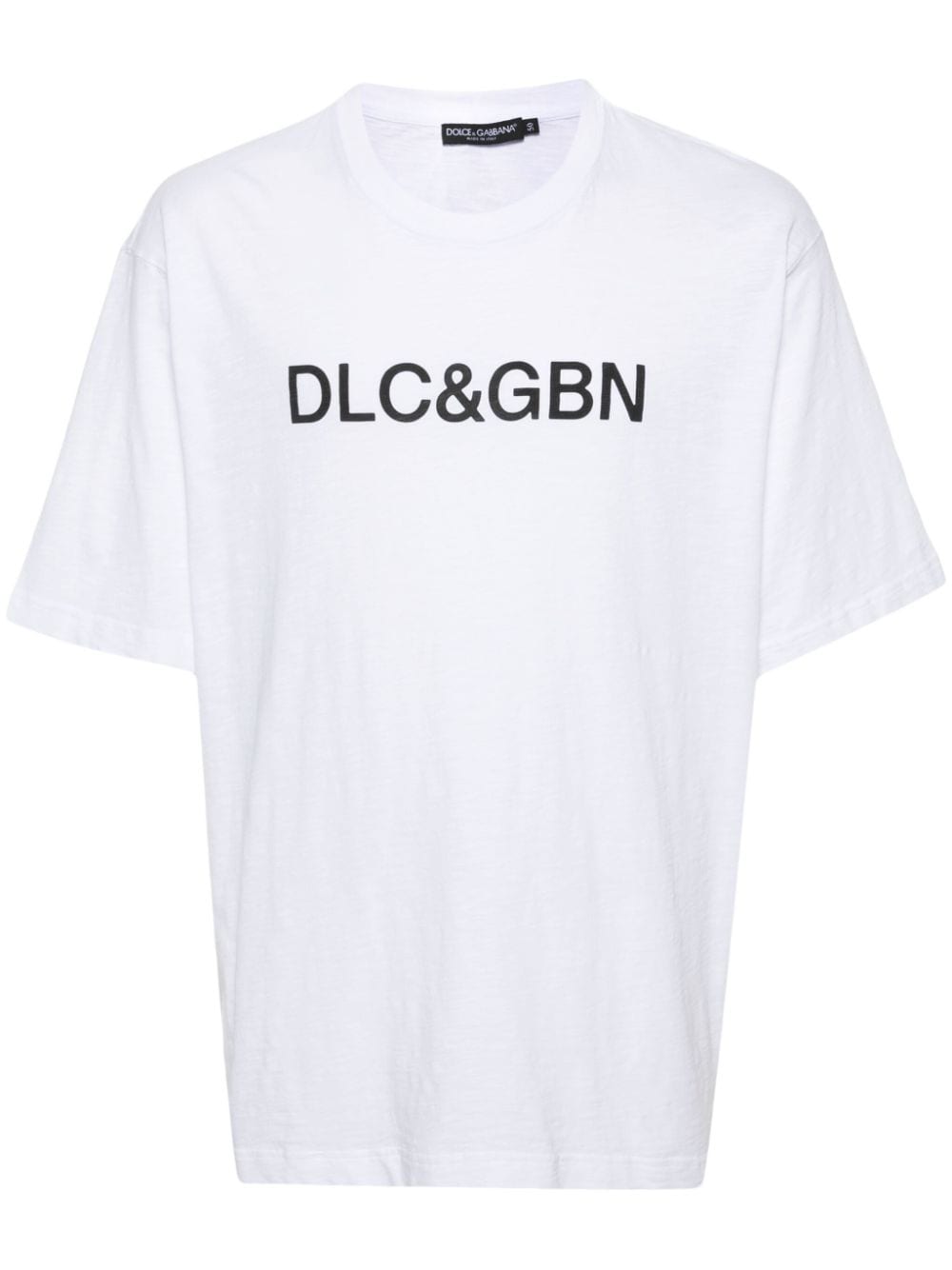 Dolce & Gabbana Logo-print Cotton T-shirt In White